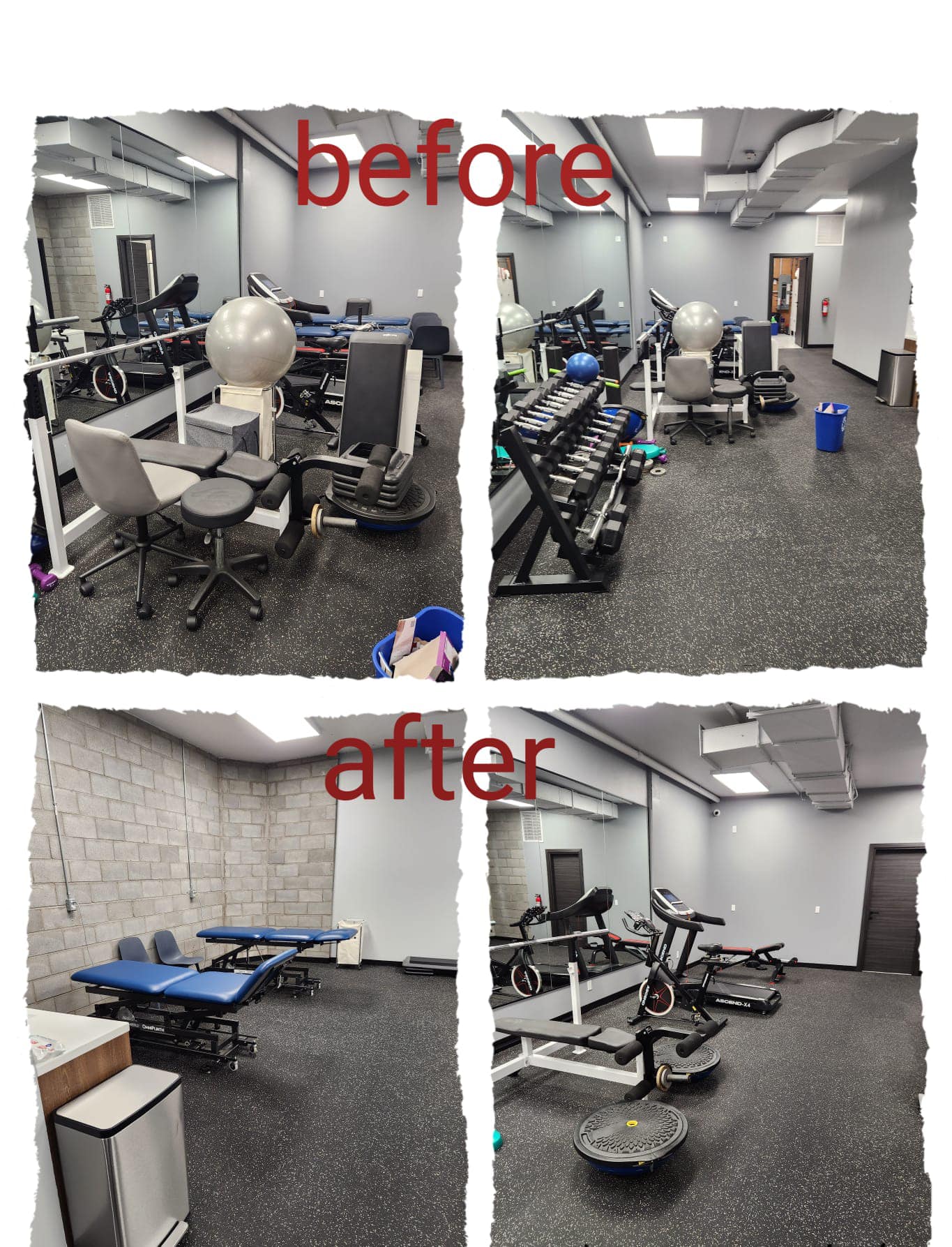 Before and after cleaning — Dust 2 Shine MTL Montreal